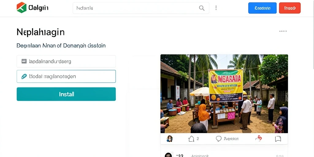 Tampilan antarmuka yang sederhana dan menarik.