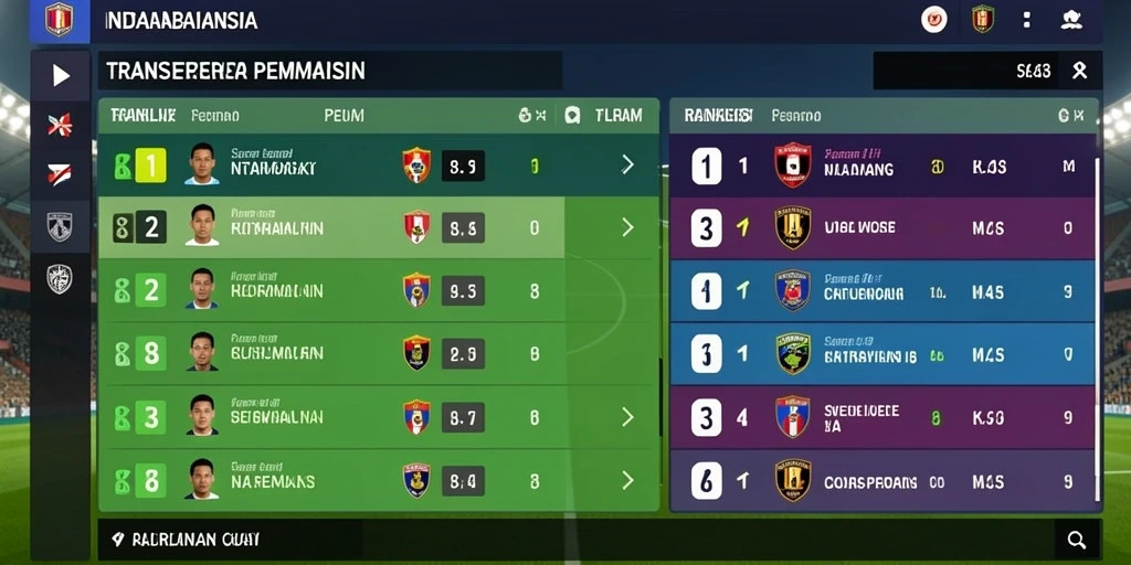 Tampilan dashboard yang user-friendly dan informatif.