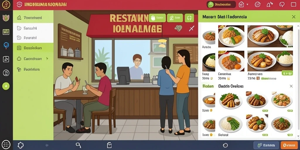 Tampilan antarmuka yang menarik dan user-friendly.