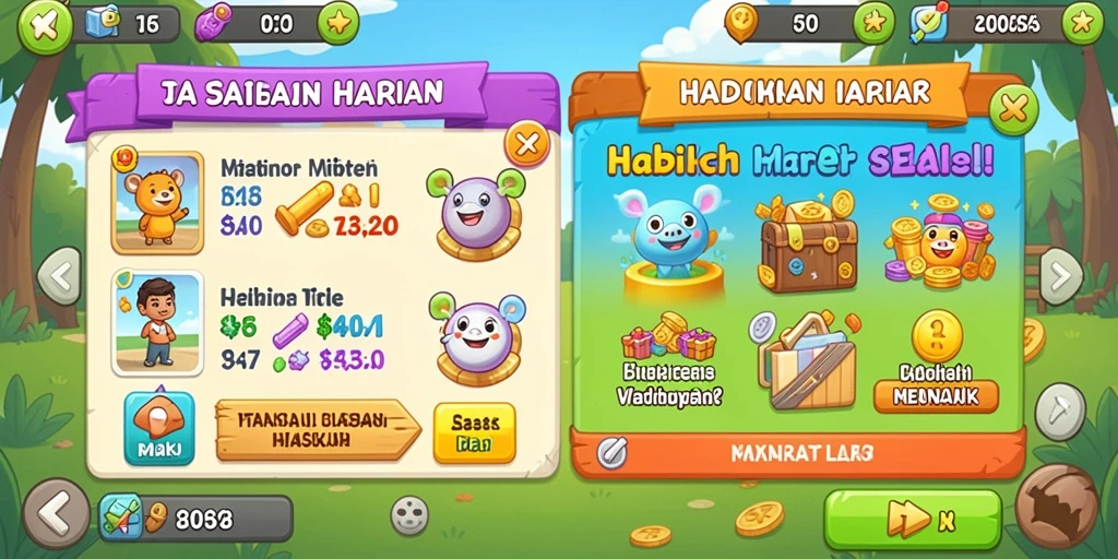 Tampilan antarmuka SULTANTOTO yang user-friendly.